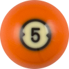 Brunswick RBCENT Centennial Replacement Ball  - 5 Billiard Balls