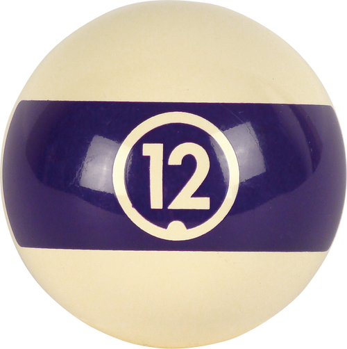 Aramith RBCONT 12 Continental Replacement Ball  - 12 Billiard Balls