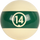Aramith RBCONT 14 Continental Replacement Ball  - 14 Billiard Balls