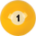 Action RBDLX Deluxe Replacement Ball  - 1 Billiard Balls