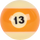 Action RBDLX Deluxe Replacement Ball  - 13 Billiard Balls