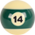 Action RBDLX Deluxe Replacement Ball  - 14 Billiard Balls