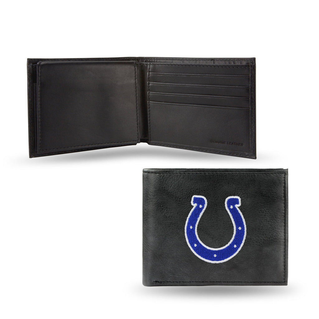 Indianapolis Colts Embroidered Leather Billfold - Special Order - Rico Industries