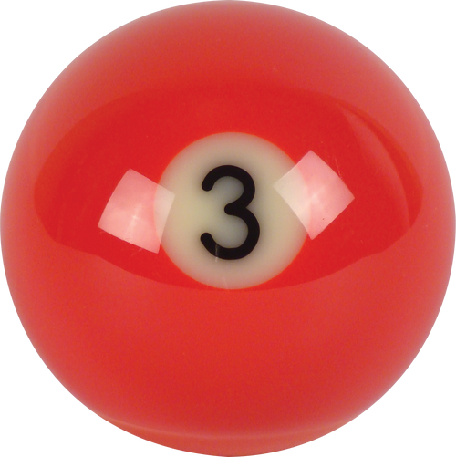 Aramith RBPM 03 Premium Replacement Ball  - 3 Billiard Balls