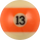 Aramith RBPM 13 Premium Replacement Ball  - 13 Billiard Balls