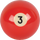 Aramith RBPR 03 Premier/ Crown Replacement Ball  - 3 Billiard Balls