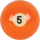 Aramith RBPR 05 Premier/ Crown Replacement Ball  - 5 Billiard Balls