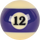 Aramith RBSAP 12 Super Pro Replacement Ball  - 12 Billiard Balls