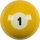 Action RBSTD Standard Replacement Ball  - 1 Billiard Balls