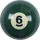 Action RBSTD Standard Replacement Ball  - 6 Billiard Balls