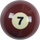 Action RBSTD Standard Replacement Ball  - 7 Billiard Balls