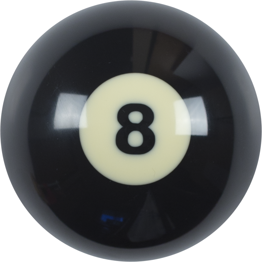 Action RBSTD Standard Replacement Ball  - 8 Billiard Balls
