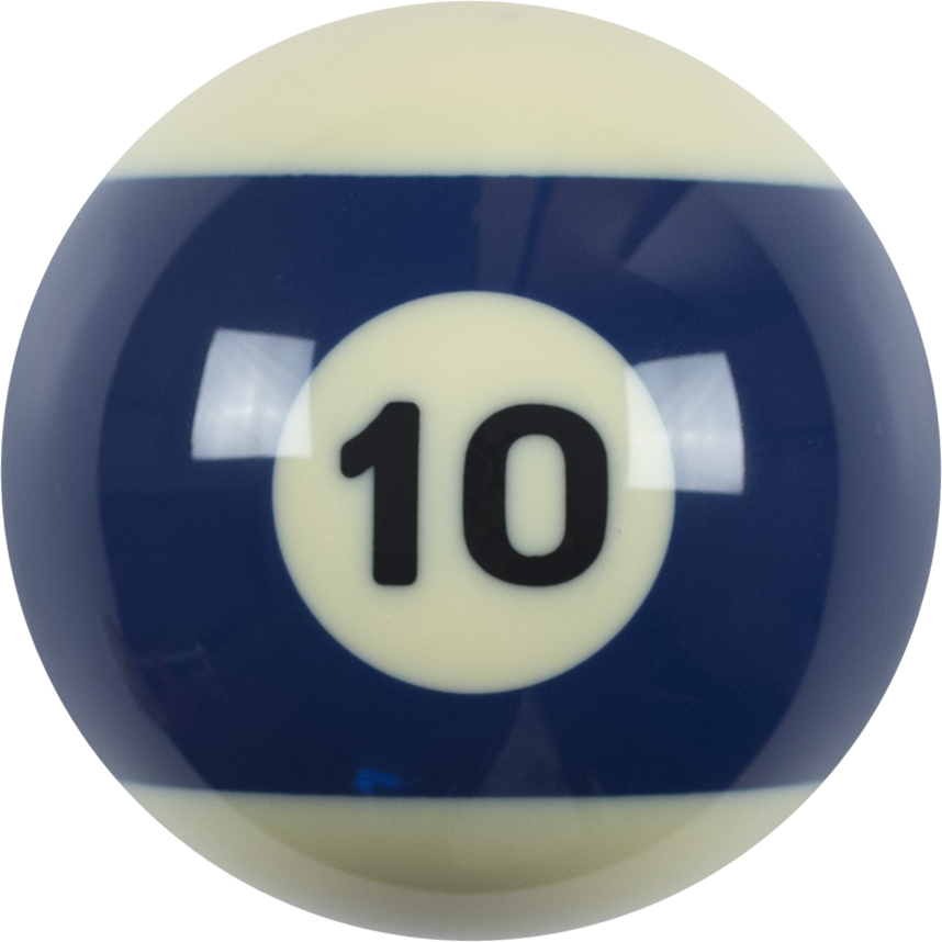 Action RBSTD Standard Replacement Ball  - 10 Billiard Balls