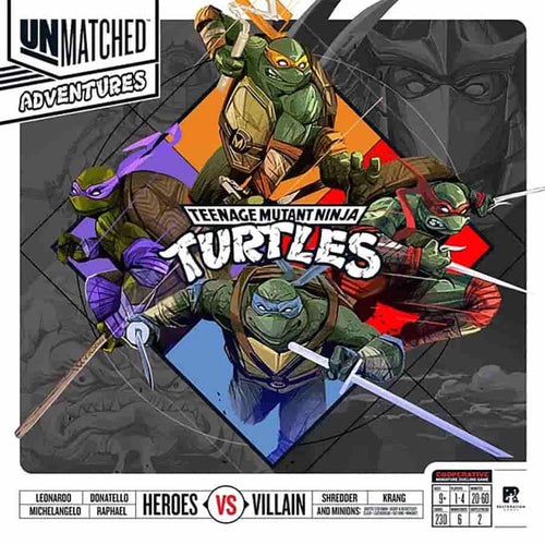Restoration Games -  Tmnt - Unmatched Adventures: Teenage Mutant Ninja Turtles