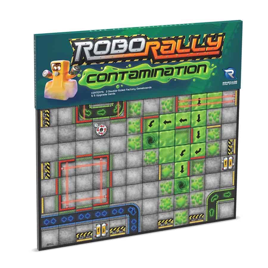 Renegade Games Studios -  Robo Rally: Contamination Expansion Pre-Order