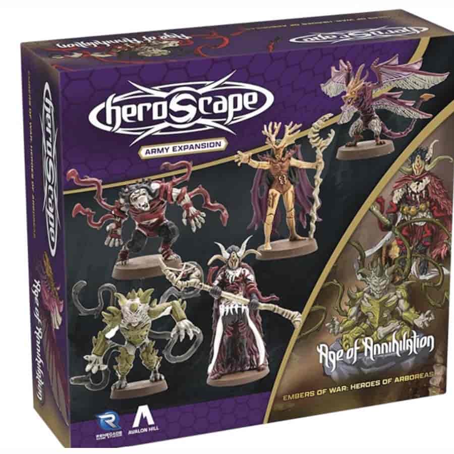 Renegade Games Studios -  Heroscape: Embers Of War: Heroes Of Aboreas Army Expansion