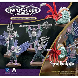 Renegade Games Studios -  Heroscape: Embers Of War: Krakenling And Gelryie Vanguards Army Expansion