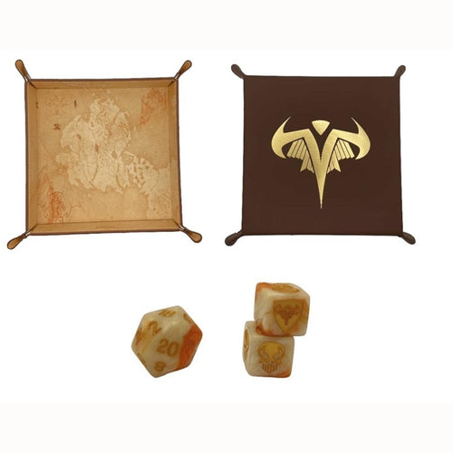 Renegade Games Studios -  Heroscape: Embers Of War: Valhalla Dice And Tray Set