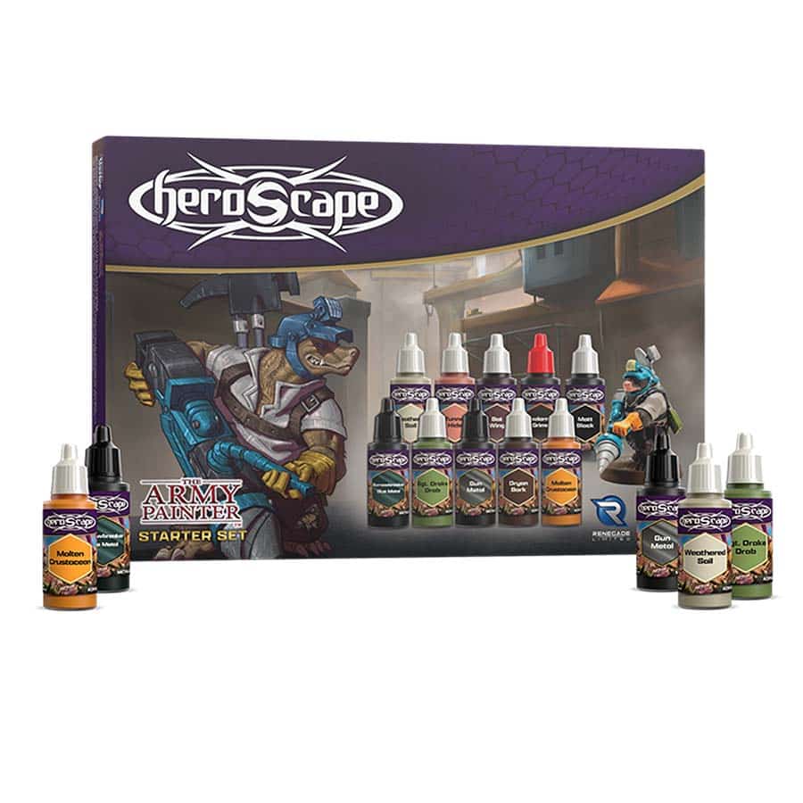 Renegade Games Studios -  Heroscape: Army Painter Starter Set
