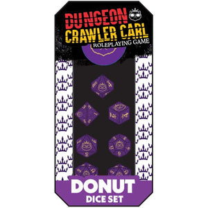 Renegade Games Studios -  Dungeon Crawler Carl Rpg: Donut's Enchanted Crown Of The Sepsis Whore Dice Set Pre-Order