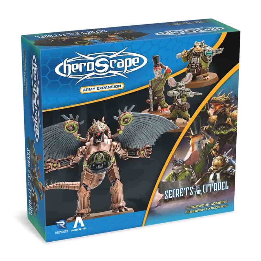 Renegade Games Studios -  Heroscape: Secrets Of The Citadel: Clockwork Combine Research Expedition Army Expansion Pre-Order