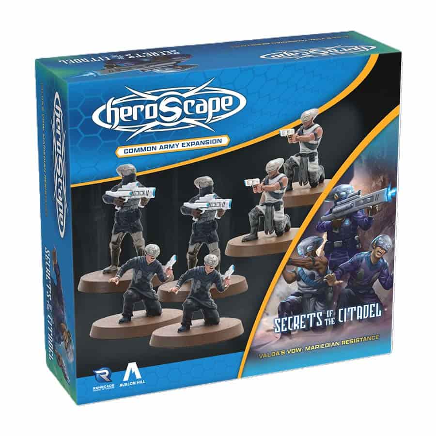 Renegade Games Studios -  Heroscape: Mariedian Resistance Fighters Army Expansion Pre-Order