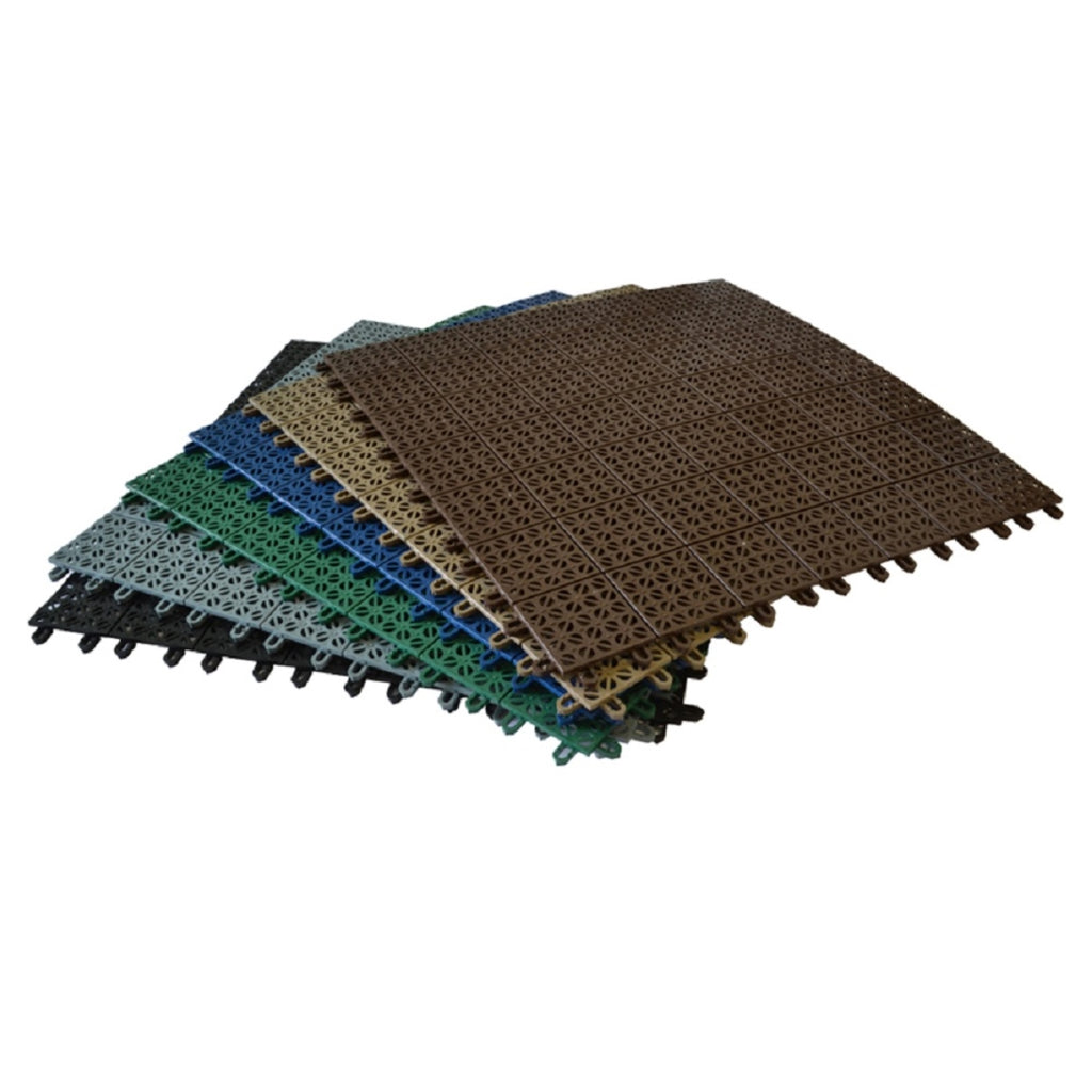 Riverstone RSI-IFS-BK-12 22 x 22 in. RSI Interlocking Floor System - Black
