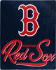 Boston Red Sox Blanket 50x60 Raschel Signature Design - the Northwest Company
