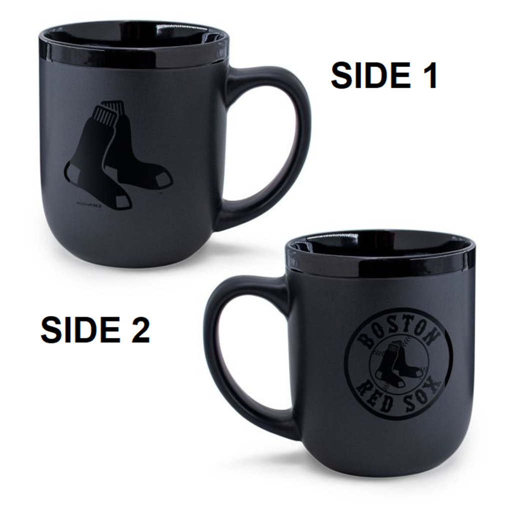 Boston Red Sox Coffee Mug 17oz Matte Black - WinCraft