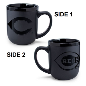 Cincinnati Reds Coffee Mug 17oz Matte Black - WinCraft