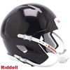 Helmet Riddell Blank Replica Mini Speed Style Black with White Parts - Riddell