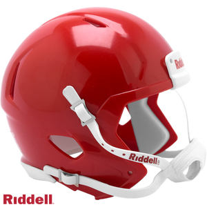 Helmet Riddell Blank Replica Mini Speed Style Scarlet/KC Red - Riddell