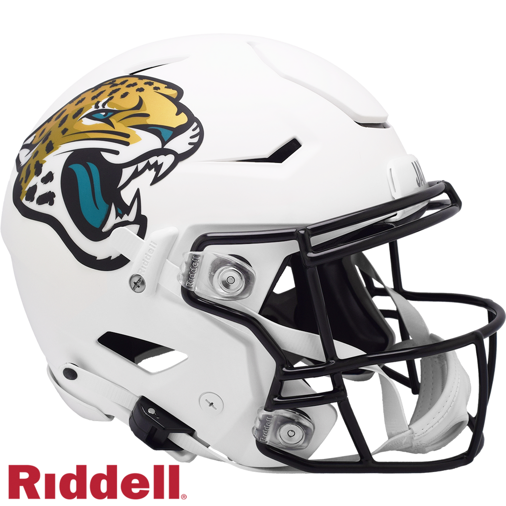 Jacksonville Jaguars Helmet Riddell Authentic Full Size SpeedFlex Style On-Field Alternate 2024 - Special Order - Riddell