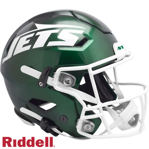 New York Jets Helmet Riddell Authentic Full Size SpeedFlex Style 2024 - Riddell