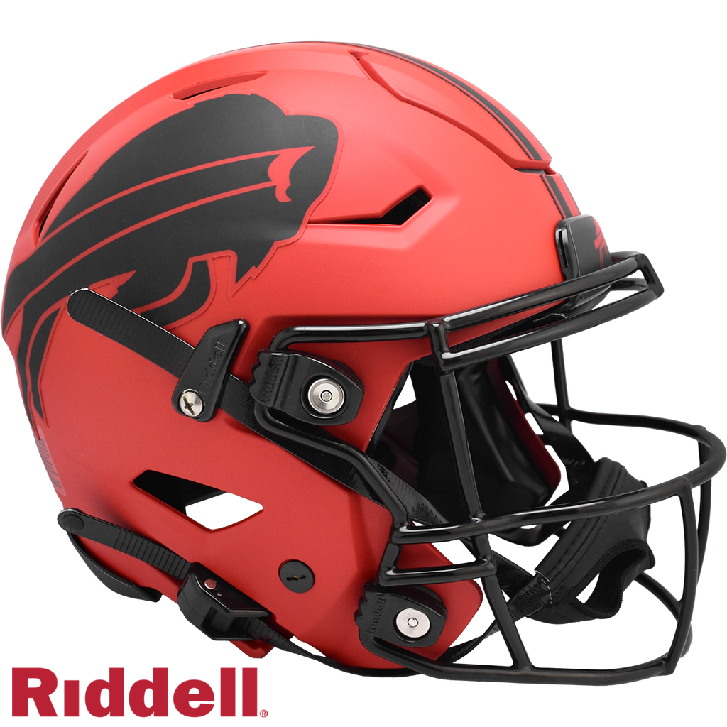 Buffalo Bills Helmet Riddell Authentic Full Size SpeedFlex Style Rave Alternate - Riddell