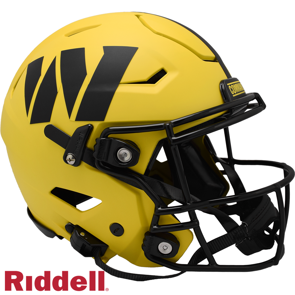 Washington Commanders Helmet Riddell Authentic Full Size SpeedFlex Style Rave Alternate - Riddell