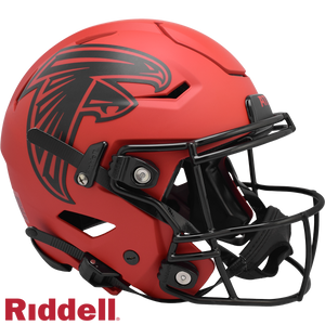 Atlanta Falcons Helmet Riddell Authentic Full Size SpeedFlex Style Rave Alternate - Riddell