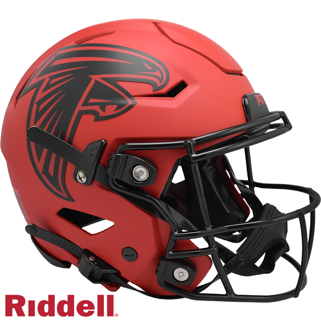 Atlanta Falcons Helmet Riddell Authentic Full Size SpeedFlex Style Rave Alternate - Riddell