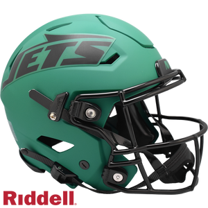New York Jets Helmet Riddell Authentic Full Size SpeedFlex Style Rave Alternate - Riddell