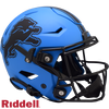 Detroit Lions Helmet Riddell Authentic Full Size SpeedFlex Style Rave Alternate - Riddell
