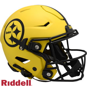 Pittsburgh Steelers Helmet Riddell Authentic Full Size SpeedFlex Style Rave Alternate - Riddell