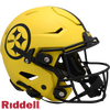 Pittsburgh Steelers Helmet Riddell Authentic Full Size SpeedFlex Style Rave Alternate - Riddell
