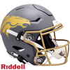 Denver Broncos Helmet Riddell Authentic Full Size SpeedFlex Style Slate Alternate - Riddell