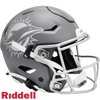 Miami Dolphins Helmet Riddell Authentic Full Size SpeedFlex Style Slate Alternate - Riddell