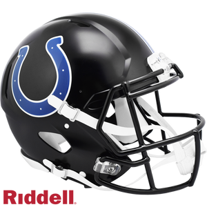 Indianapolis Colts Helmet Riddell Authentic Full Size Speed Style On-Field Alternate 2023 Indiana Nights - Special Order - Riddell