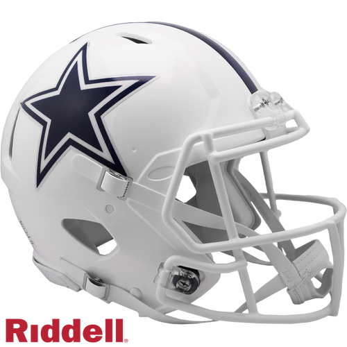 Dallas Cowboys Helmet Riddell Authentic Full Size Speed Style On-Field Alternate - Riddell