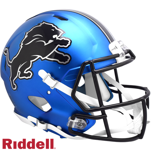Detroit Lions Helmet Riddell Authentic Full Size Speed Style On-Field Alternate 2024 - Riddell
