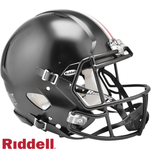 Ohio State Buckeyes Helmet Riddell Authentic Full Size Speed Style Black Alternate - Riddell