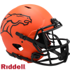 Denver Broncos Helmet Riddell Authentic Full Size Speed Style Rave Alternate - Riddell