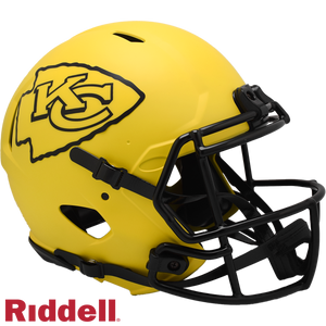 Kansas City Chiefs Helmet Riddell Authentic Full Size Speed Style Rave Alternate - Riddell